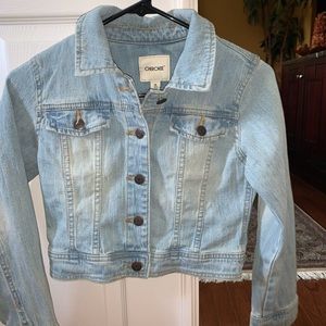 Girls size 7/8 light washed jean jacket